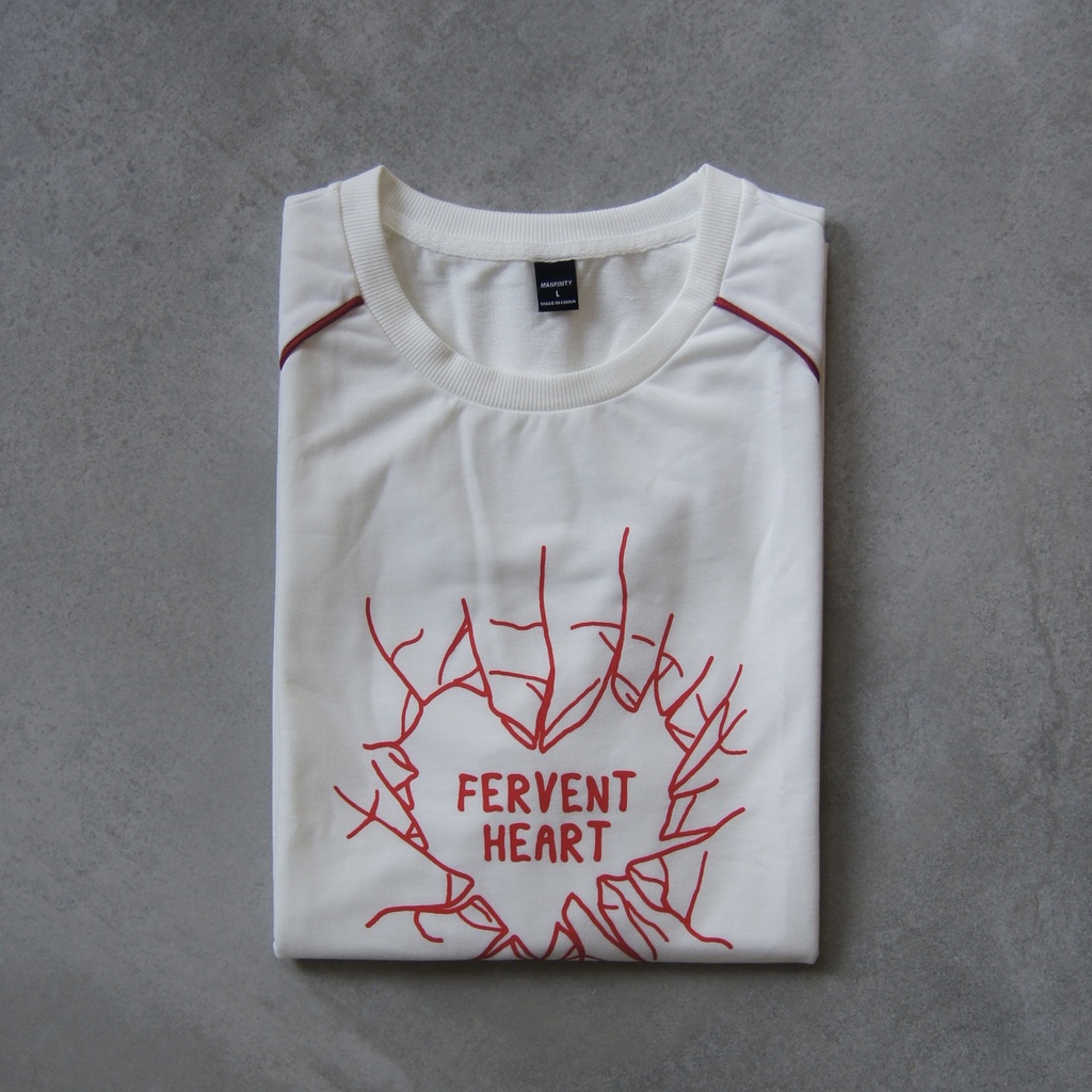 REMERA "FERVENT HEART"