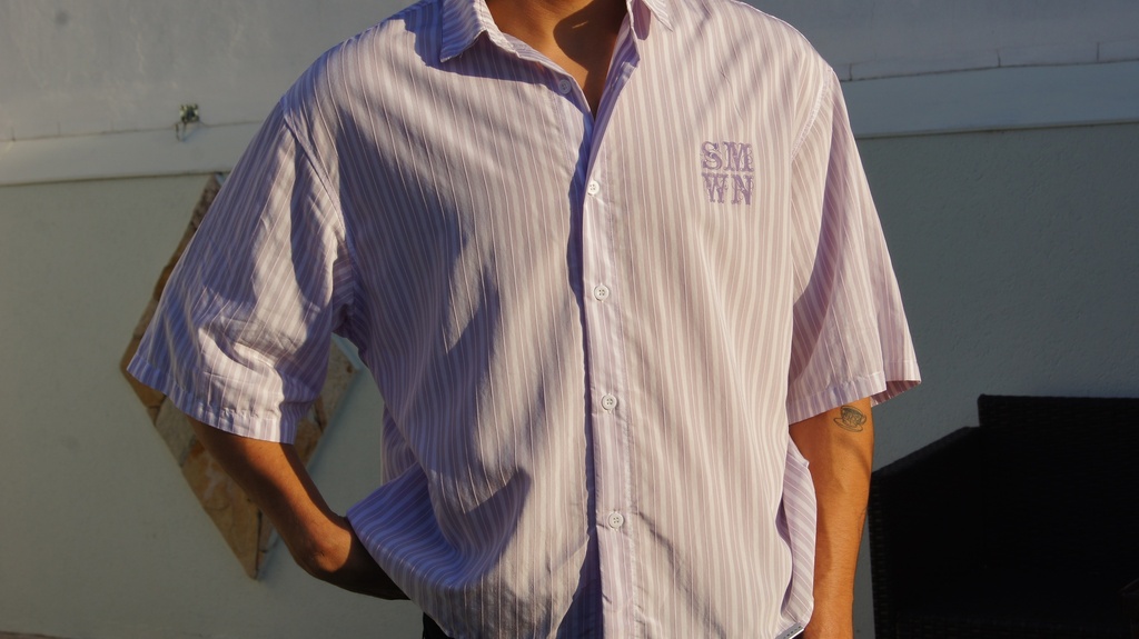 CAMISA LILA OVERSIZED (L)