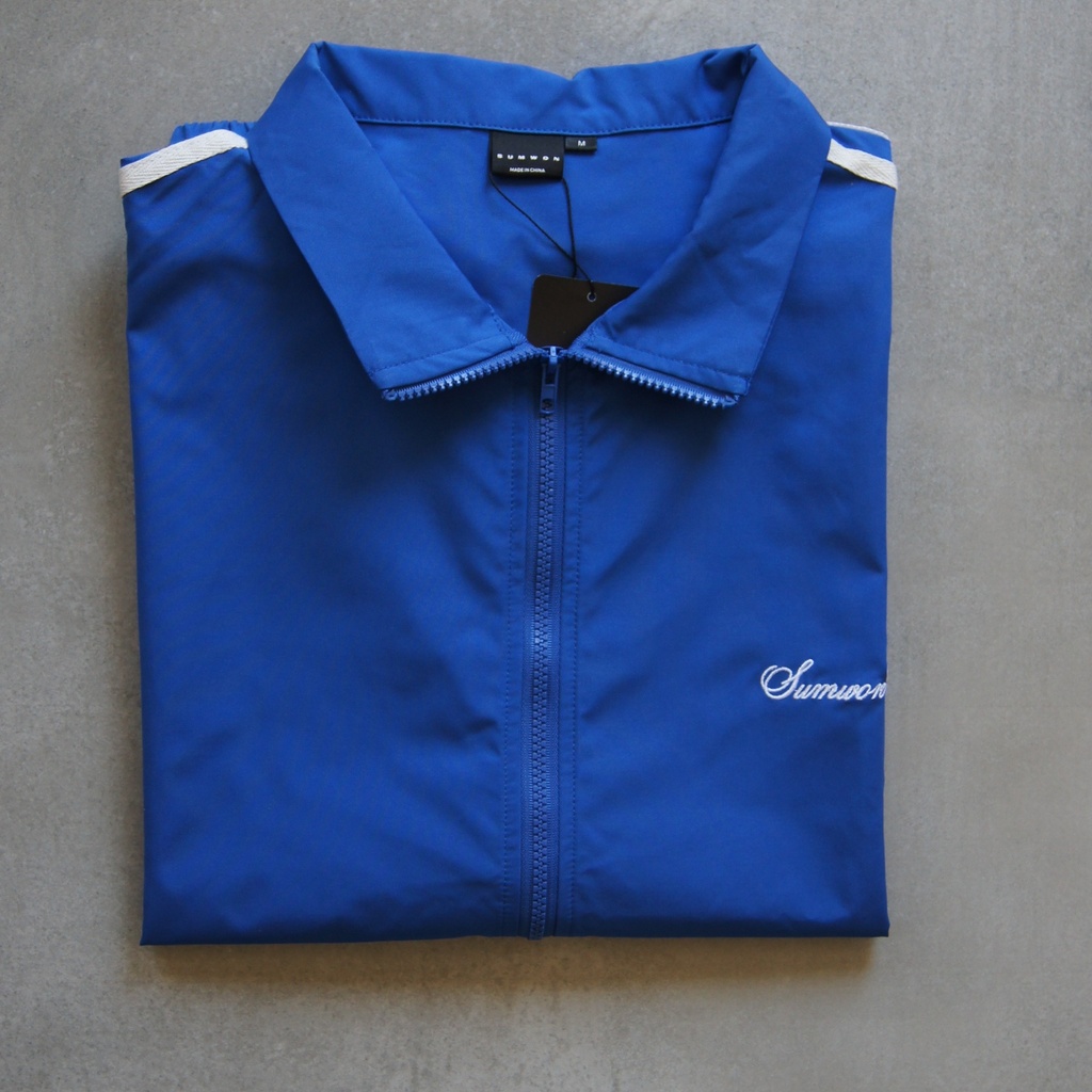 CAMPERA TRACK AZUL RETRO (M/L)