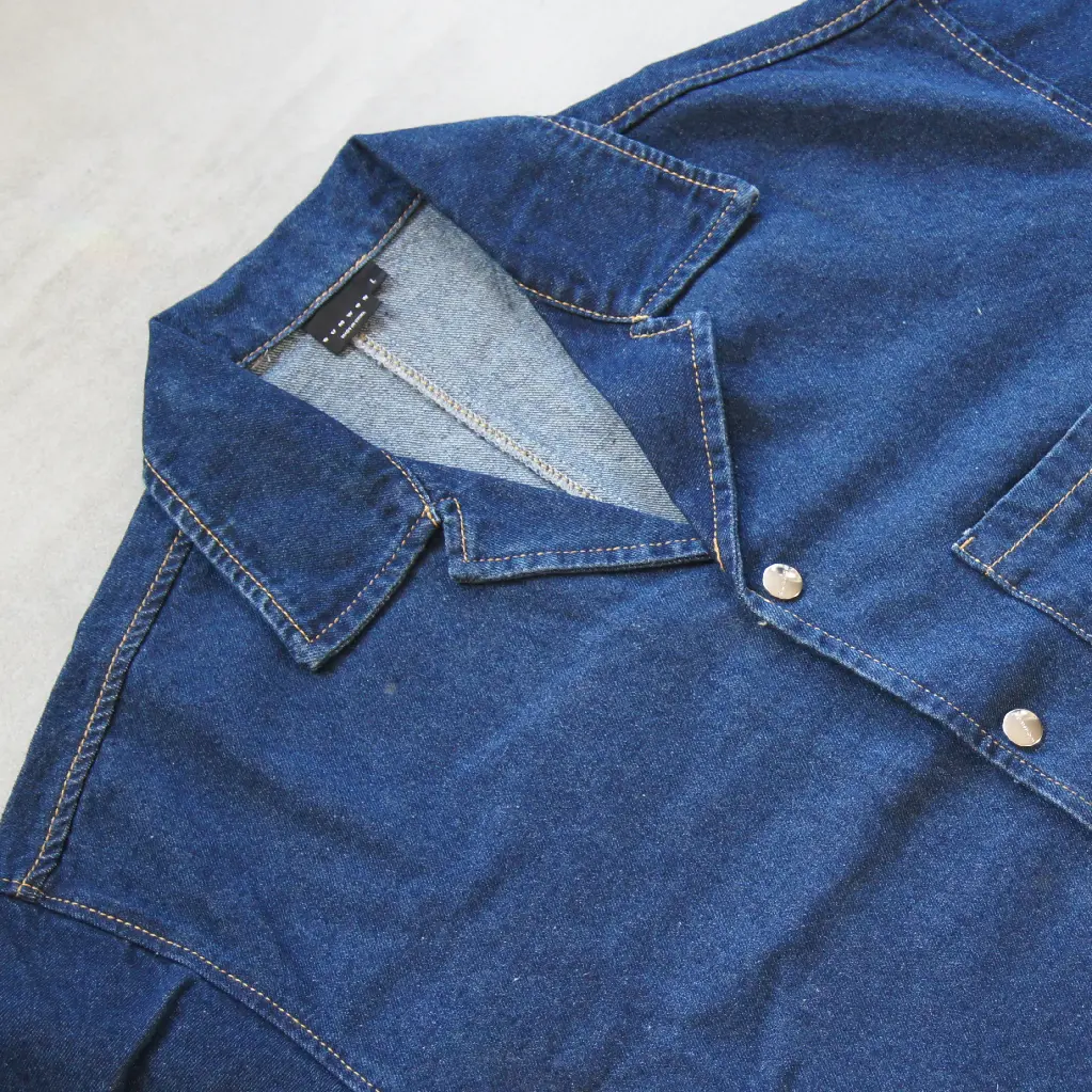 CAMISA VAQUERA DE JEAN BOXY