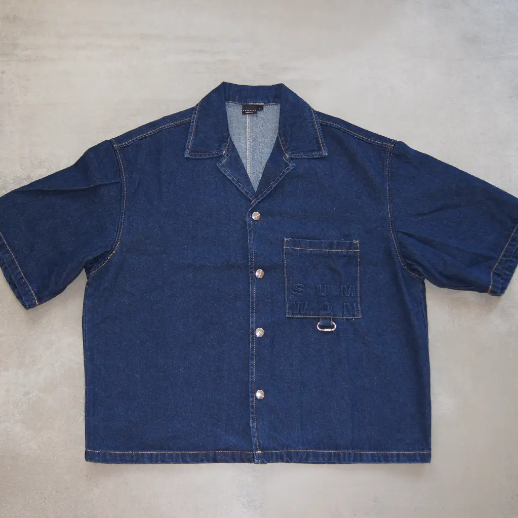 CAMISA VAQUERA DE JEAN BOXY