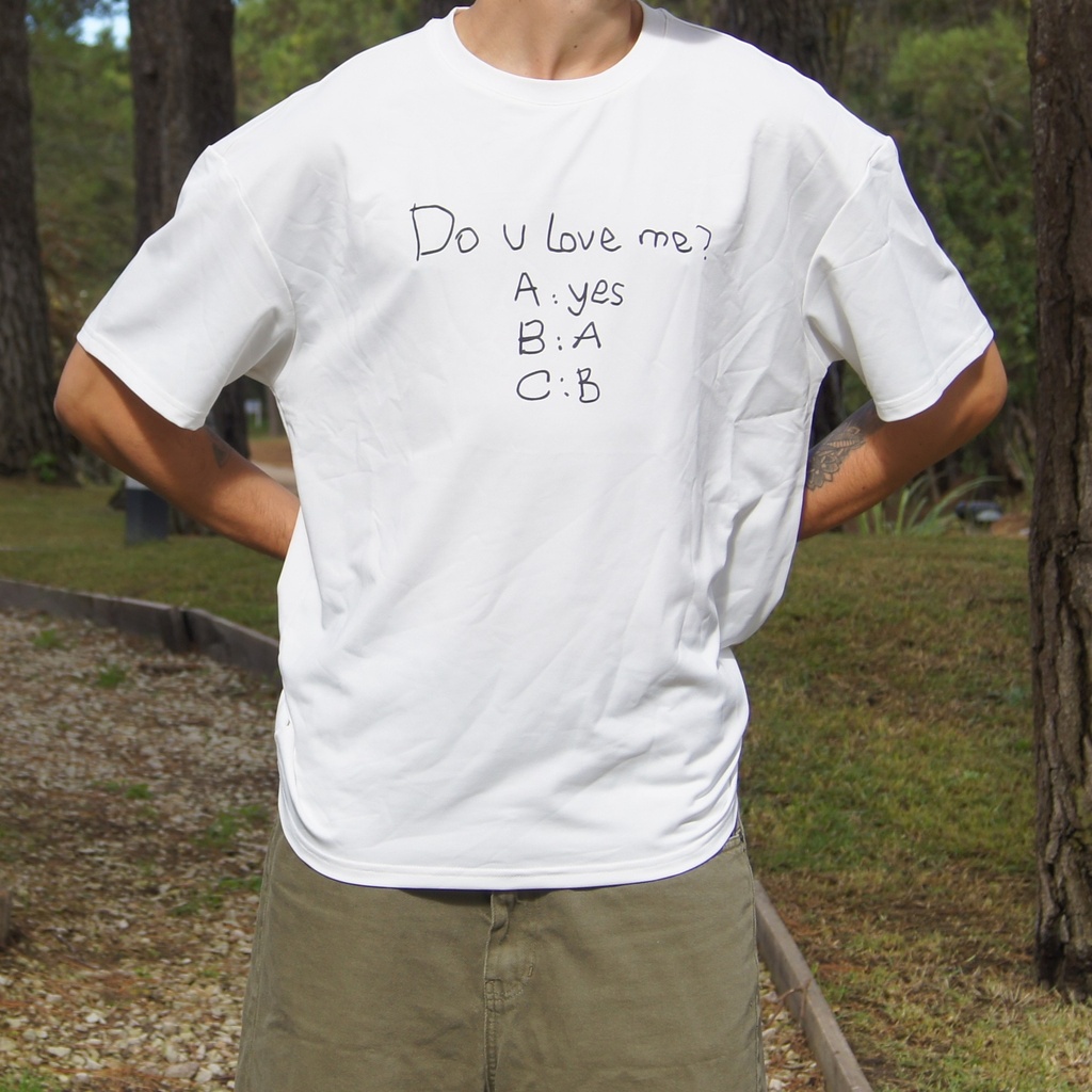 REMERA ¿DO YOU LOVE ME? (L)