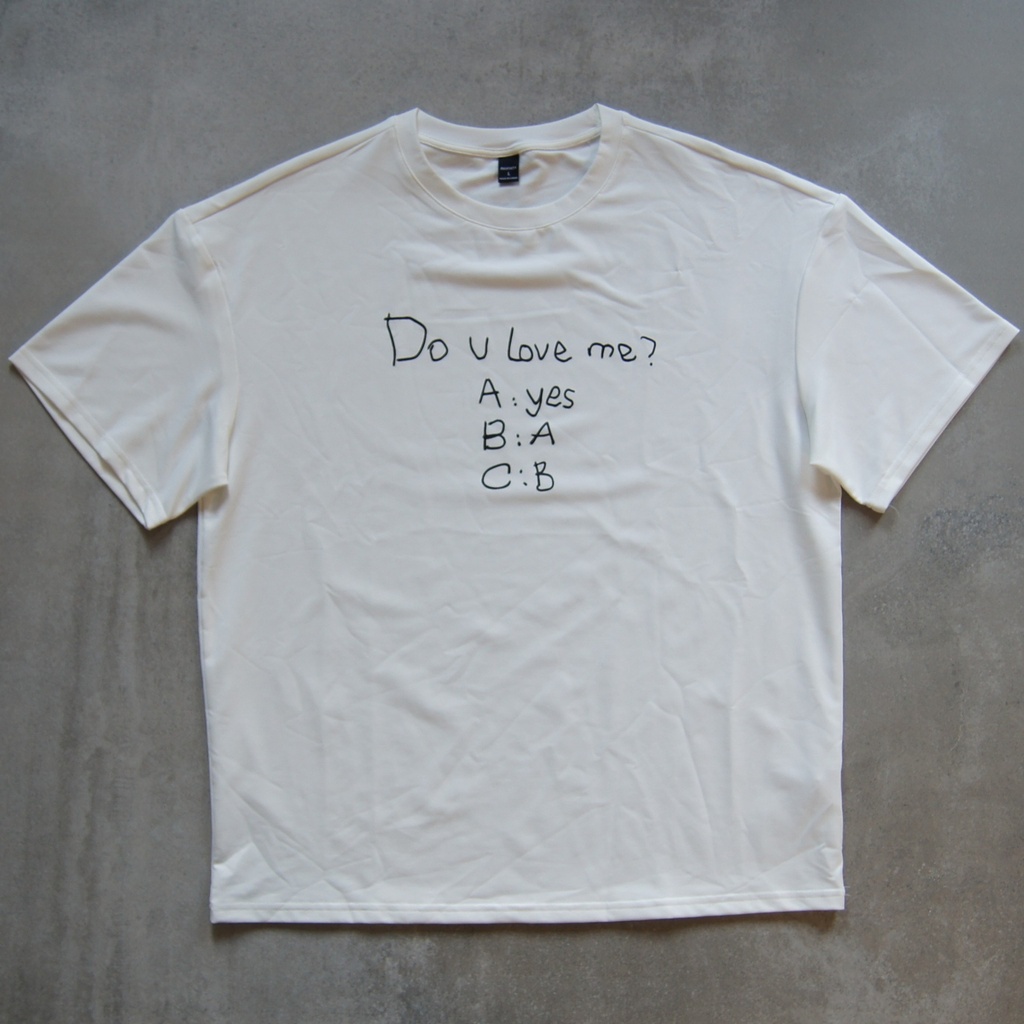 REMERA ¿DO YOU LOVE ME? (L)