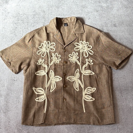 CAMISA BOXY LINO "TERRA"